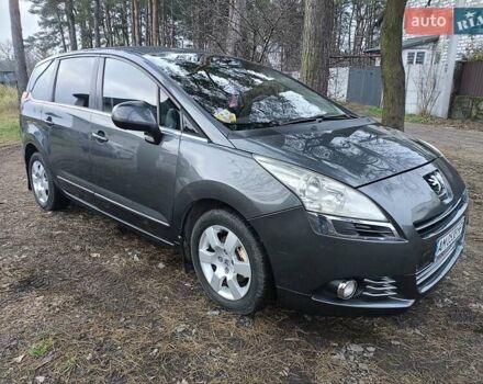 Чорний Пежо 5008, об'ємом двигуна 1.56 л та пробігом 250 тис. км за 6700 $, фото 18 на Automoto.ua