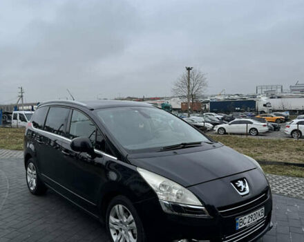 Черный Пежо 5008, объемом двигателя 1.56 л и пробегом 305 тыс. км за 6350 $, фото 13 на Automoto.ua