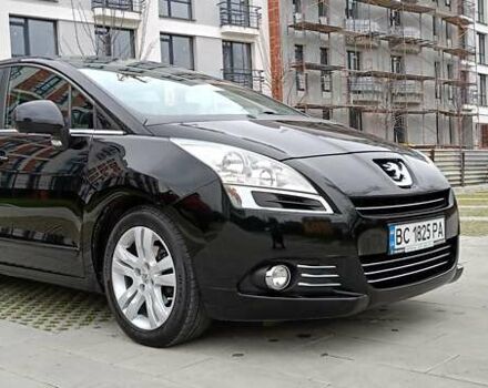 Черный Пежо 5008, объемом двигателя 1.56 л и пробегом 304 тыс. км за 8400 $, фото 4 на Automoto.ua