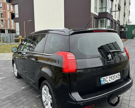 Черный Пежо 5008, объемом двигателя 1.56 л и пробегом 305 тыс. км за 6350 $, фото 7 на Automoto.ua