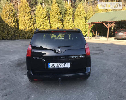 Чорний Пежо 5008, об'ємом двигуна 2 л та пробігом 225 тис. км за 8900 $, фото 7 на Automoto.ua