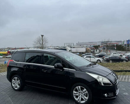 Черный Пежо 5008, объемом двигателя 1.56 л и пробегом 305 тыс. км за 6350 $, фото 12 на Automoto.ua