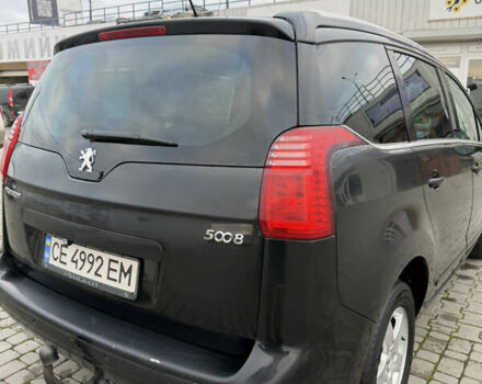 Черный Пежо 5008, объемом двигателя 1.56 л и пробегом 270 тыс. км за 4999 $, фото 10 на Automoto.ua