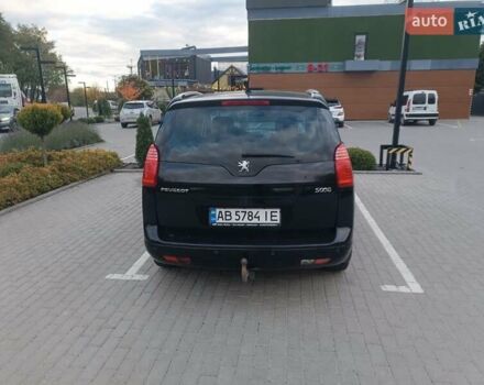 Черный Пежо 5008, объемом двигателя 2 л и пробегом 254 тыс. км за 9600 $, фото 4 на Automoto.ua