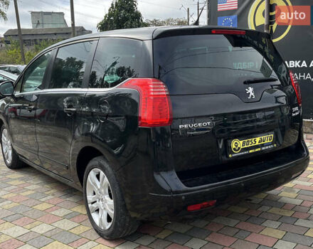 Черный Пежо 5008, объемом двигателя 2 л и пробегом 221 тыс. км за 9300 $, фото 4 на Automoto.ua