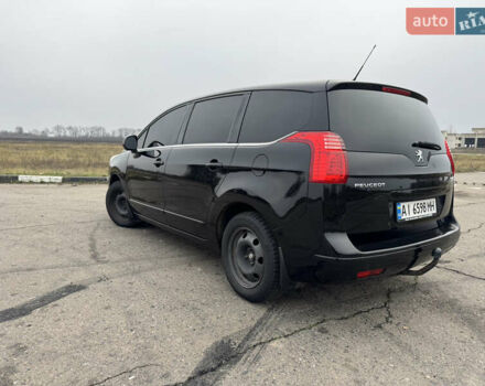 Черный Пежо 5008, объемом двигателя 1.56 л и пробегом 356 тыс. км за 8199 $, фото 6 на Automoto.ua