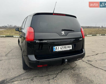 Черный Пежо 5008, объемом двигателя 1.56 л и пробегом 356 тыс. км за 8199 $, фото 5 на Automoto.ua