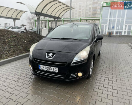 Черный Пежо 5008, объемом двигателя 1.6 л и пробегом 254 тыс. км за 7300 $, фото 3 на Automoto.ua