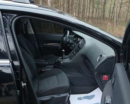 Черный Пежо 5008, объемом двигателя 1.56 л и пробегом 123 тыс. км за 7650 $, фото 17 на Automoto.ua