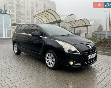 Черный Пежо 5008, объемом двигателя 1.6 л и пробегом 254 тыс. км за 7300 $, фото 4 на Automoto.ua