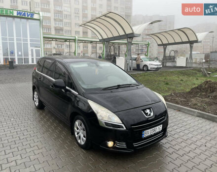 Черный Пежо 5008, объемом двигателя 1.6 л и пробегом 254 тыс. км за 7300 $, фото 1 на Automoto.ua