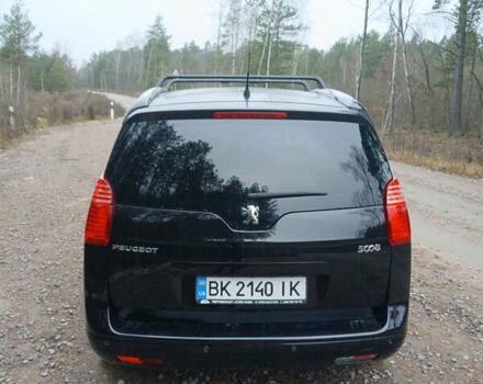 Черный Пежо 5008, объемом двигателя 1.56 л и пробегом 123 тыс. км за 7650 $, фото 11 на Automoto.ua