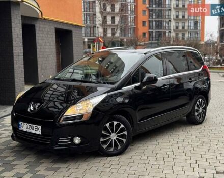 Чорний Пежо 5008, об'ємом двигуна 1.56 л та пробігом 208 тис. км за 8300 $, фото 3 на Automoto.ua
