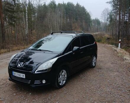 Черный Пежо 5008, объемом двигателя 1.56 л и пробегом 123 тыс. км за 7650 $, фото 7 на Automoto.ua