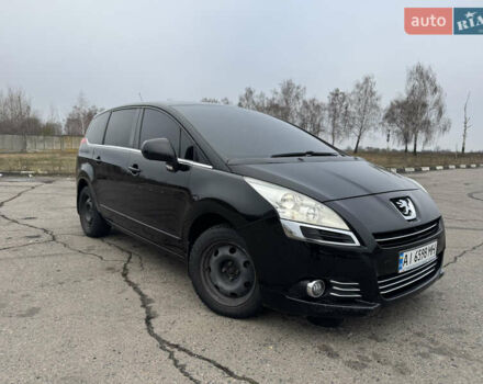 Черный Пежо 5008, объемом двигателя 1.56 л и пробегом 356 тыс. км за 8199 $, фото 1 на Automoto.ua