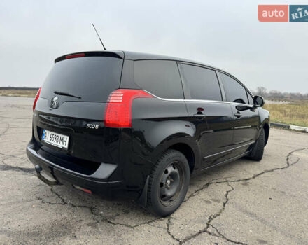 Черный Пежо 5008, объемом двигателя 1.56 л и пробегом 356 тыс. км за 8199 $, фото 3 на Automoto.ua