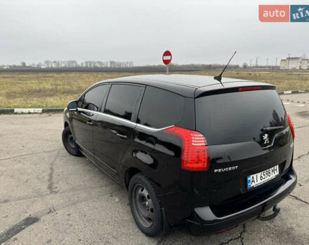 Черный Пежо 5008, объемом двигателя 1.56 л и пробегом 356 тыс. км за 8199 $, фото 7 на Automoto.ua