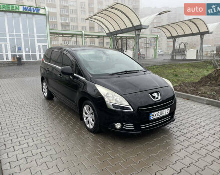 Черный Пежо 5008, объемом двигателя 1.6 л и пробегом 254 тыс. км за 7300 $, фото 11 на Automoto.ua