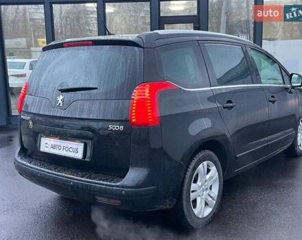 Черный Пежо 5008, объемом двигателя 1.6 л и пробегом 237 тыс. км за 8990 $, фото 5 на Automoto.ua