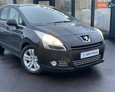 Черный Пежо 5008, объемом двигателя 1.6 л и пробегом 237 тыс. км за 8990 $, фото 1 на Automoto.ua