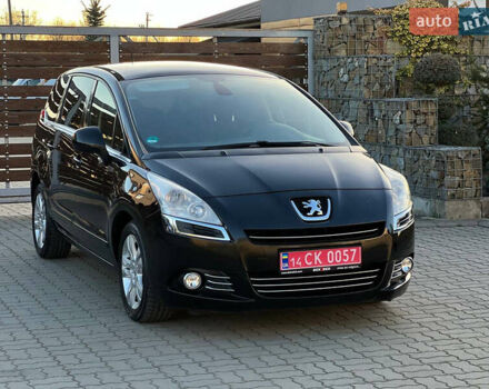 Черный Пежо 5008, объемом двигателя 1.6 л и пробегом 250 тыс. км за 7799 $, фото 1 на Automoto.ua