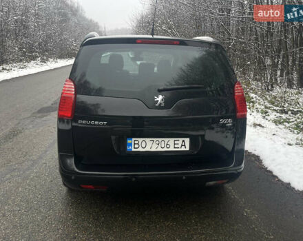 Черный Пежо 5008, объемом двигателя 1.6 л и пробегом 268 тыс. км за 9200 $, фото 3 на Automoto.ua