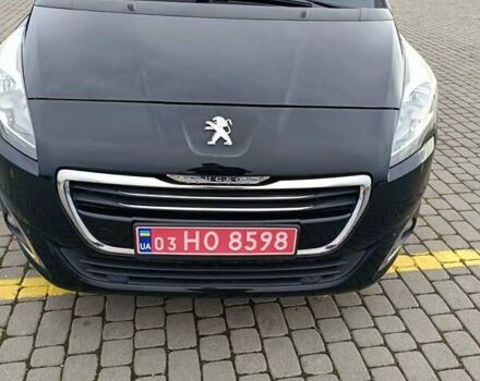 Черный Пежо 5008, объемом двигателя 1.6 л и пробегом 256 тыс. км за 10100 $, фото 1 на Automoto.ua