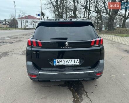 Черный Пежо 5008, объемом двигателя 1.56 л и пробегом 138 тыс. км за 19700 $, фото 3 на Automoto.ua