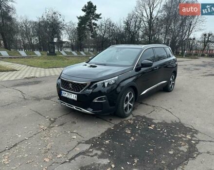 Черный Пежо 5008, объемом двигателя 1.56 л и пробегом 138 тыс. км за 19700 $, фото 1 на Automoto.ua