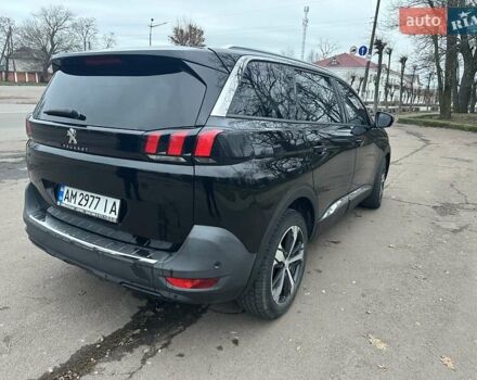 Черный Пежо 5008, объемом двигателя 1.56 л и пробегом 138 тыс. км за 19700 $, фото 7 на Automoto.ua