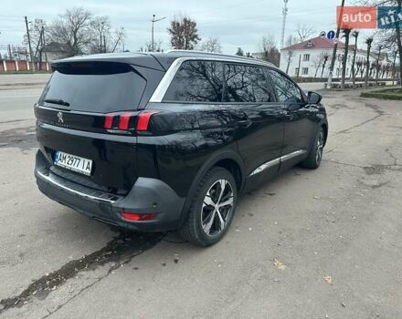 Черный Пежо 5008, объемом двигателя 1.56 л и пробегом 138 тыс. км за 19700 $, фото 8 на Automoto.ua