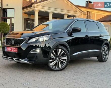 Черный Пежо 5008, объемом двигателя 2 л и пробегом 188 тыс. км за 24900 $, фото 1 на Automoto.ua