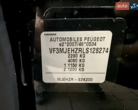 Черный Пежо 5008, объемом двигателя 2 л и пробегом 188 тыс. км за 24900 $, фото 99 на Automoto.ua