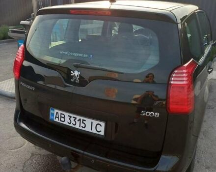 Черный Пежо 5008, объемом двигателя 1.6 л и пробегом 264 тыс. км за 6100 $, фото 4 на Automoto.ua