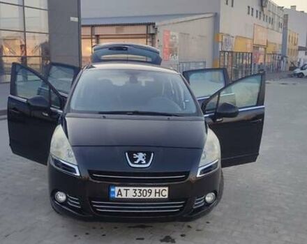 Чорний Пежо 5008, об'ємом двигуна 1.56 л та пробігом 246 тис. км за 6800 $, фото 11 на Automoto.ua