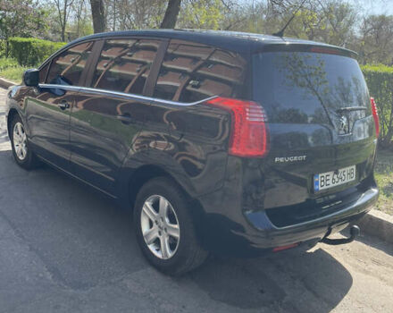Черный Пежо 5008, объемом двигателя 1.56 л и пробегом 272 тыс. км за 8200 $, фото 4 на Automoto.ua