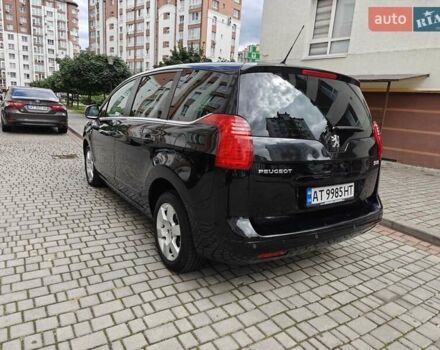 Чорний Пежо 5008, об'ємом двигуна 1.6 л та пробігом 170 тис. км за 5750 $, фото 8 на Automoto.ua
