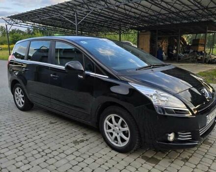 Чорний Пежо 5008, об'ємом двигуна 1.56 л та пробігом 242 тис. км за 7600 $, фото 1 на Automoto.ua
