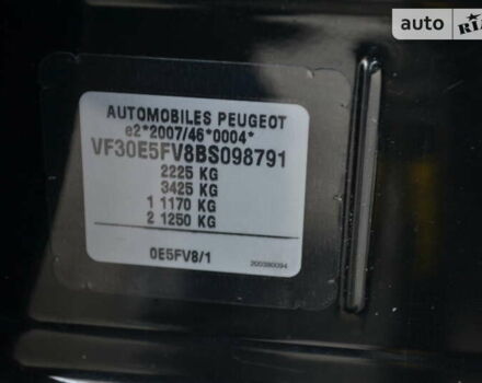 Чорний Пежо 5008, об'ємом двигуна 1.6 л та пробігом 224 тис. км за 7899 $, фото 62 на Automoto.ua