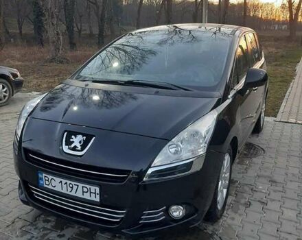 Черный Пежо 5008, объемом двигателя 1.56 л и пробегом 162 тыс. км за 10300 $, фото 4 на Automoto.ua
