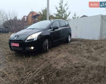 Чорний Пежо 5008, об'ємом двигуна 1.6 л та пробігом 206 тис. км за 7200 $, фото 1 на Automoto.ua