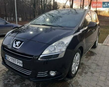 Черный Пежо 5008, объемом двигателя 1.56 л и пробегом 162 тыс. км за 10300 $, фото 22 на Automoto.ua
