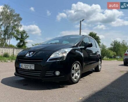 Чорний Пежо 5008, об'ємом двигуна 1.56 л та пробігом 187 тис. км за 9600 $, фото 10 на Automoto.ua