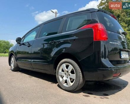Чорний Пежо 5008, об'ємом двигуна 1.56 л та пробігом 187 тис. км за 9600 $, фото 9 на Automoto.ua