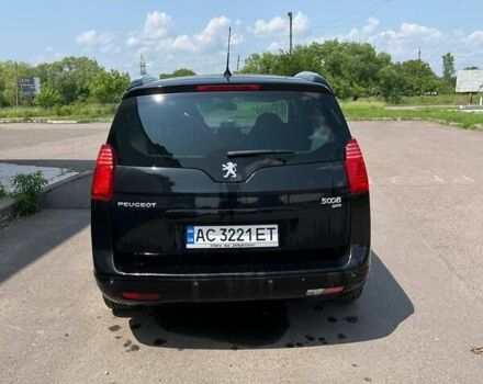 Чорний Пежо 5008, об'ємом двигуна 1.56 л та пробігом 187 тис. км за 9600 $, фото 7 на Automoto.ua