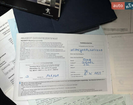 Чорний Пежо 5008, об'ємом двигуна 1.5 л та пробігом 185 тис. км за 19550 $, фото 94 на Automoto.ua