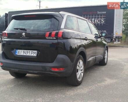 Черный Пежо 5008, объемом двигателя 1.56 л и пробегом 115 тыс. км за 18800 $, фото 4 на Automoto.ua