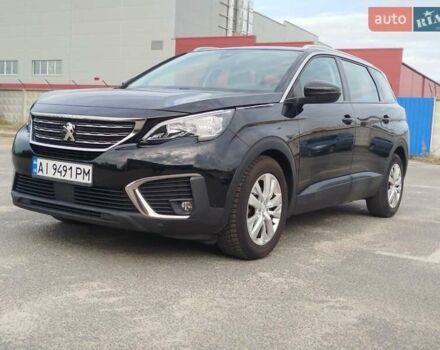 Черный Пежо 5008, объемом двигателя 1.56 л и пробегом 115 тыс. км за 18800 $, фото 6 на Automoto.ua