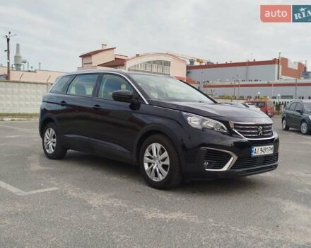 Черный Пежо 5008, объемом двигателя 1.56 л и пробегом 115 тыс. км за 18800 $, фото 12 на Automoto.ua