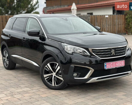 Чорний Пежо 5008, об'ємом двигуна 1.5 л та пробігом 164 тис. км за 23499 $, фото 1 на Automoto.ua